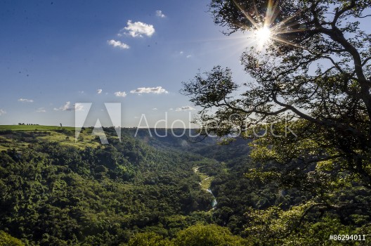 Image de Wasserfall Cachoeira dos Quatis Abendstimmung